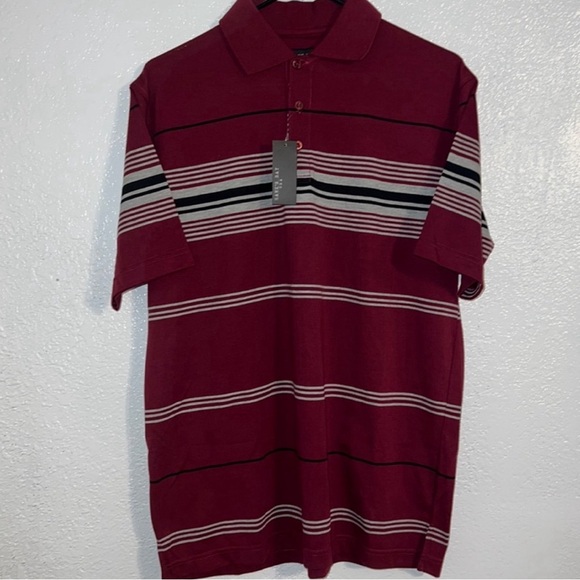 STRIPED POLO SHIRT - Picture 1 of 2
